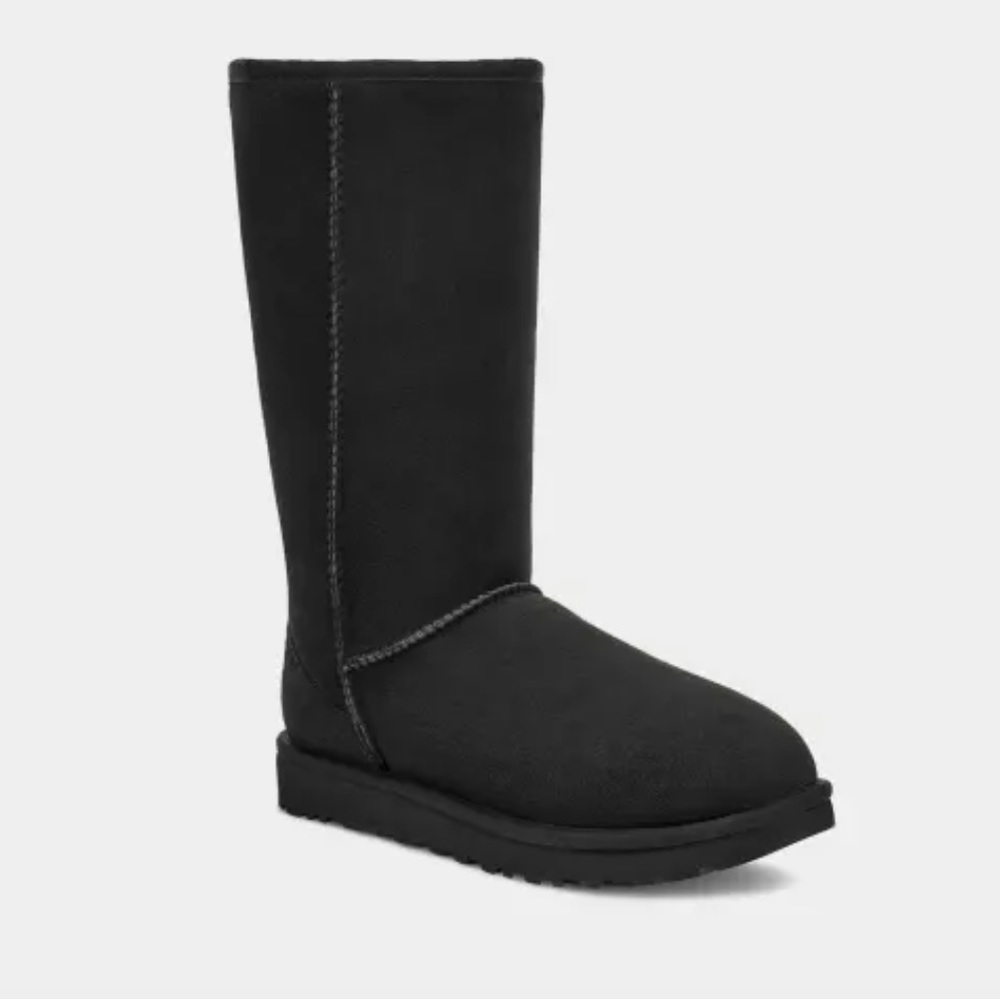 UGG classic tall II boot black sz 8